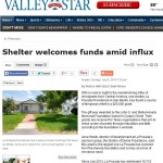VMS Shelter welcomes funds